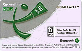 Smartrider card